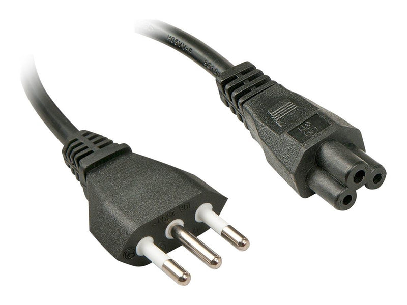 Lindy - power cable - IEC 60320 C5 to CEI 23-16/VII - 2 m