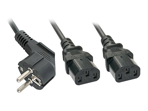 Lindy - power cable - power CEE 7/7 to power IEC 60320 C13