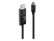 Lindy - video adapter cable - 24 pin USB-C to DisplayPort - 1 m