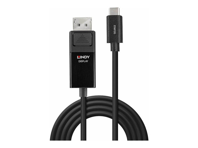 Lindy - video adapter cable - 24 pin USB-C to DisplayPort - 2 m