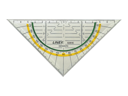 Linex  S2616 Super Series Geometry Set Square