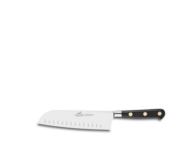 Lion Sabatier Santoku knife Ideal 18 cm Steel/Black