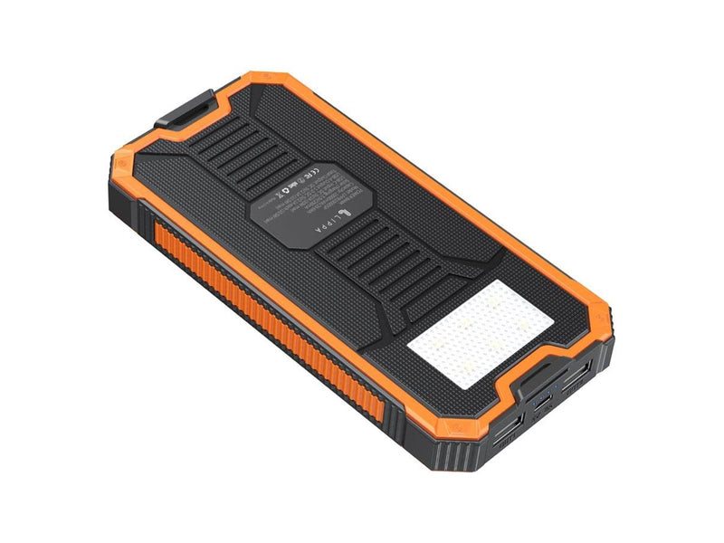 Lippa 2 x USB-A Output Solar - 10000 mAh