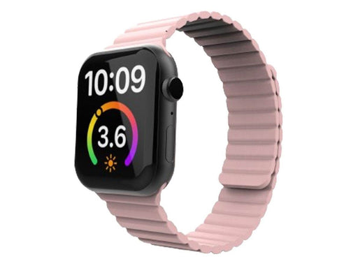 Lippa Apple Watch Magnetic Silicone Strap 42/44/45/49 - Pink