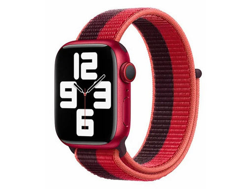 Lippa Apple Watch Nylon Strap 42/44/45/49 Purple/Red