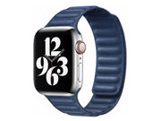 Lippa Apple Watch finewoven strap 42/44/45/49 - Navy Blue