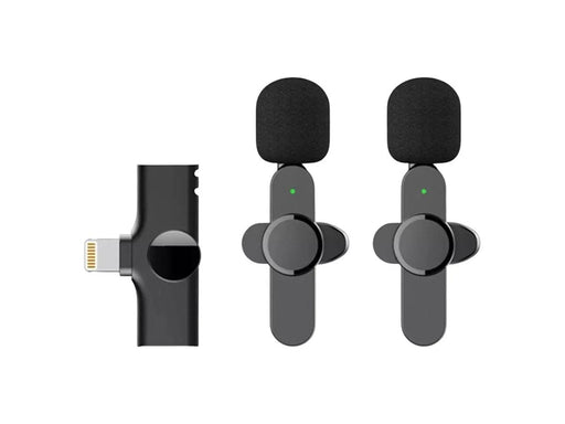 Lippa Dual Wireless Lavalier Microphone With Lightning Connector