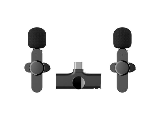 Lippa Dual Wireless Lavalier Microphone With USB-C Connector