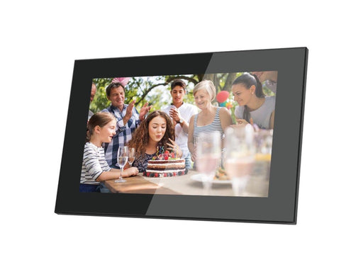 Lippa Frameo Digital Picture Frame 10" in glass - Black