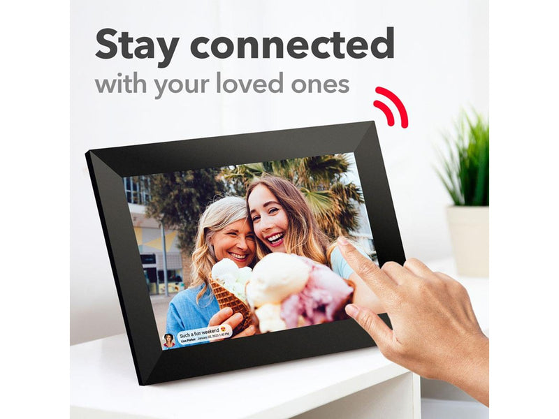 Lippa Frameo Digital Picture Frame 15.6" - Black