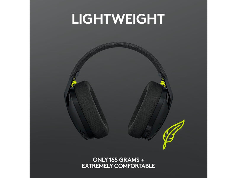 Logitech G435 LIGHTSPEED Wireless Gaming Headset - Black