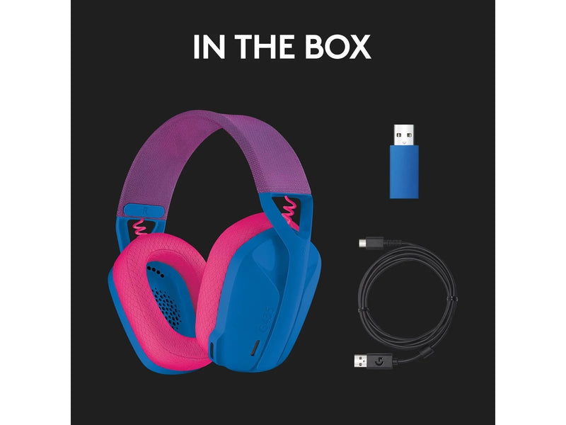 Logitech G435 LIGHTSPEED Wireless Gaming Headset - Blue