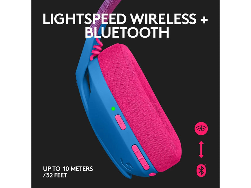 Logitech G435 LIGHTSPEED Wireless Gaming Headset - Blue