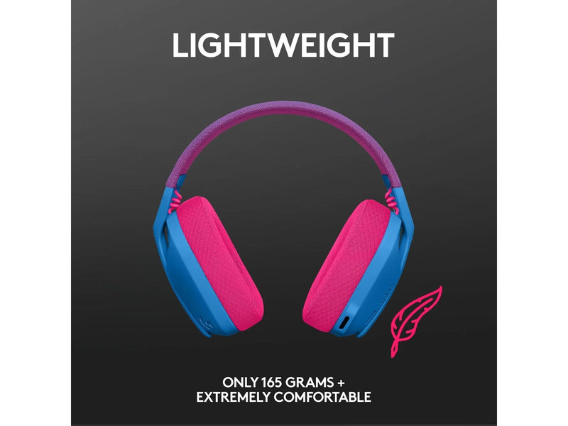 Logitech G435 LIGHTSPEED Wireless Gaming Headset - Blue