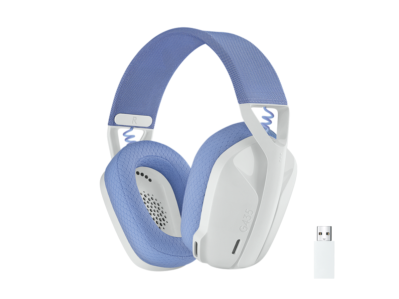 Logitech G435 LIGHTSPEED Wireless Gaming Headset - White