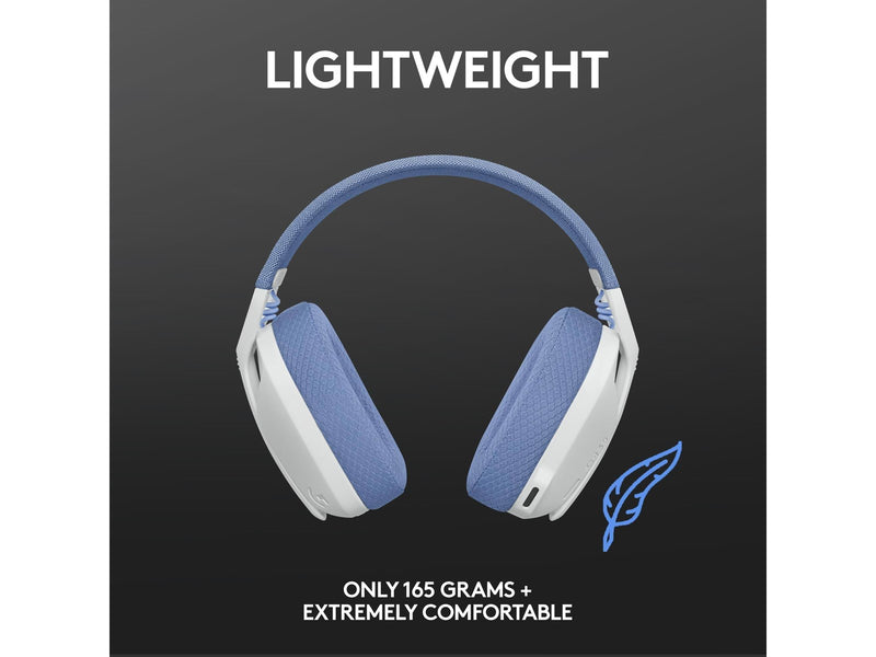 Logitech G435 LIGHTSPEED Wireless Gaming Headset - White