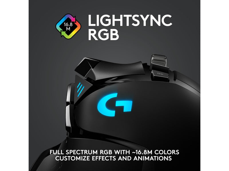 Logitech G502 LIGHTSPEED - Gaming Maus (Schwarz mit RGB)