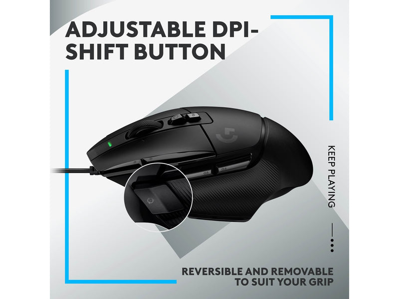 Logitech G502 X Gaming Mouse - Gaming Maus (Schwarz)