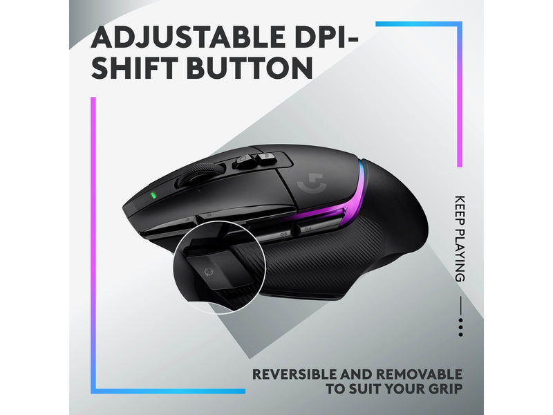 Logitech G502 X Plus Wireless - Gaming Maus (Schwarz)