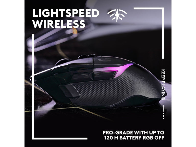 Logitech G502 X Plus Wireless - Gaming Maus (Schwarz)