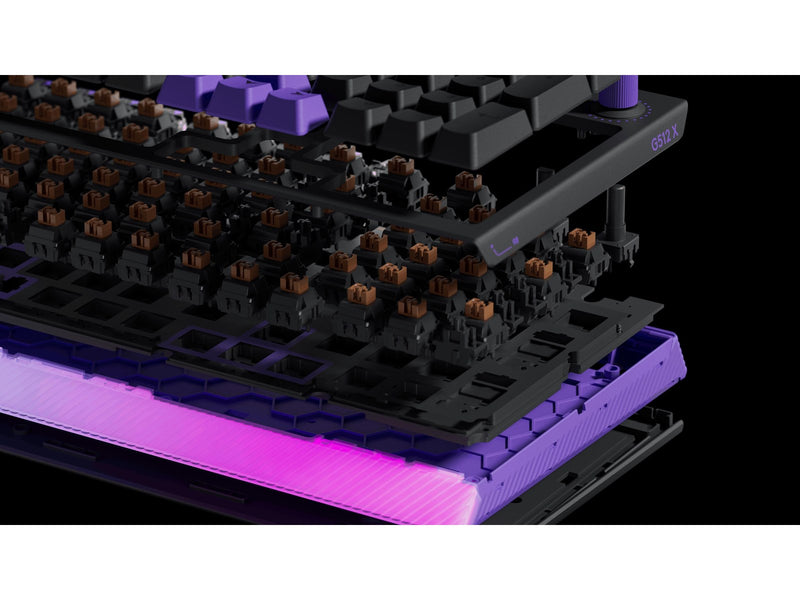 Logitech G512 X 98 - Gaming Tastatur - 98% - Englisch (US) - Schwarz