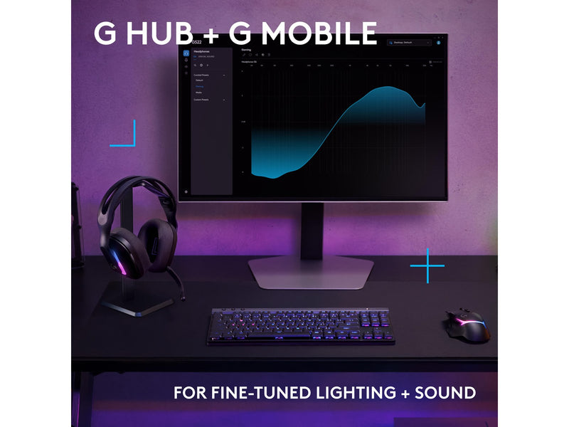 Logitech G522 LIGHTSPEED Wireless Gaming Headset - Schwarz