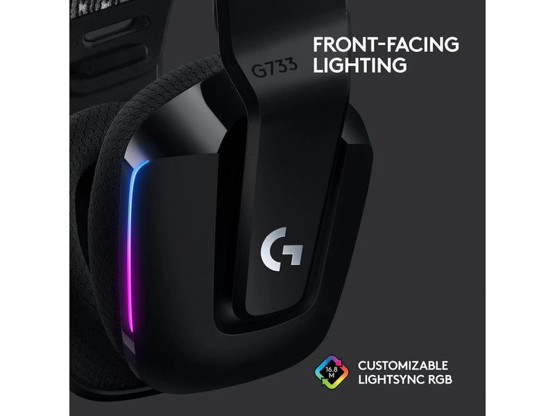 Logitech G733 LIGHTSPEED - Black *DEMO*