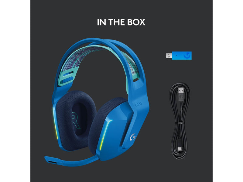 Logitech G733 LIGHTSPEED - Blue