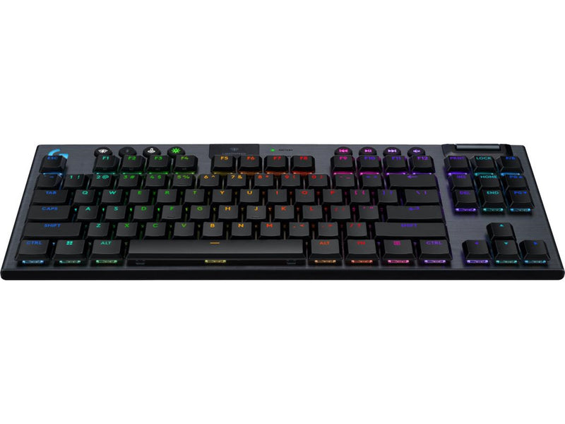 Logitech G915 X LIGHTSPEED TKL - Clicky - 80% - Gaming Tastatur - 80% - Deutsch - Schwarz