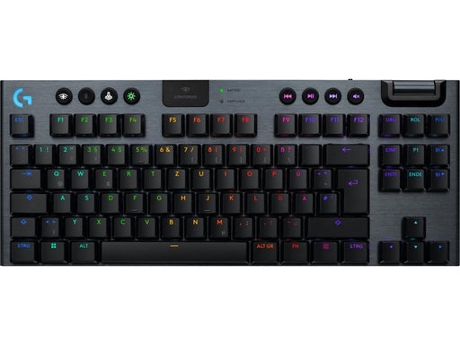 Logitech G915 X LIGHTSPEED TKL - Linear - 80% - Gaming Tastatur - 80% - Deutsch - Schwarz