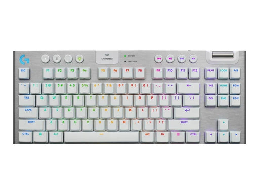 Logitech G915 X LIGHTSPEED TKL - Tactile - 80% - Gaming Tastatur - 80% - Englisch (UK) - Weiss