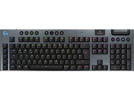 Logitech G915 X LIGHTSPEED - Tactile - Full-Size - Gaming Tastatur - Full-Size - Deutsch - Schwarz