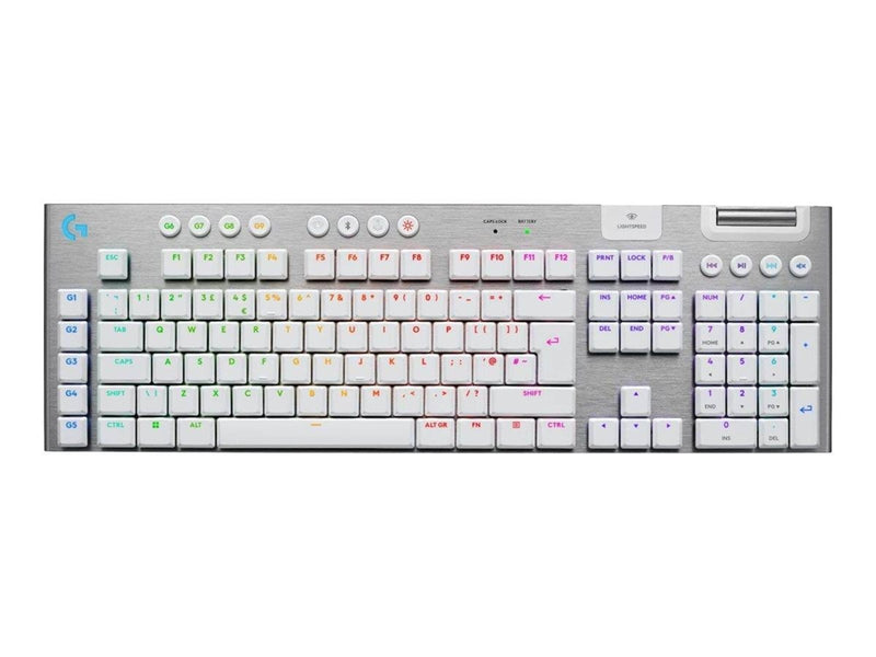Logitech G915 X LIGHTSPEED - Tactile - Full-Size - Gaming Tastatur - Full-Size - Englisch - Weiss