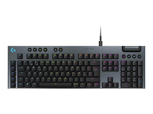Logitech G915 X Wired - 100% Full-size - Tactile - Gaming Tastatur - Spanisch - Schwarz