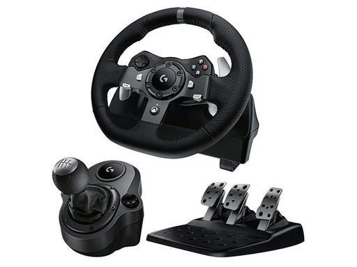 Logitech G920 Driving Force + Driving Force Shifter Bundle - Wireless Sim Racing Komplettset - Microsoft Xbox One