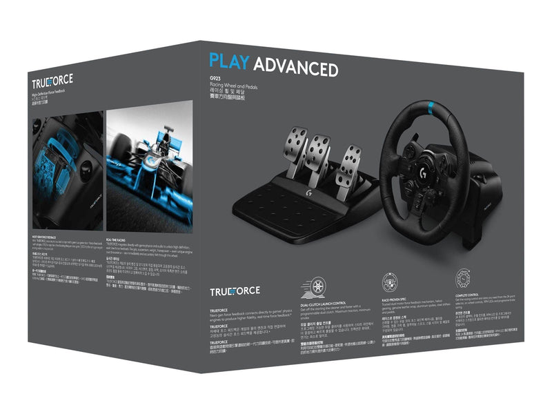 Logitech G923 SE TRUEFORCE Racing Wheel & Pedals & Shifter - PS5/PS4 & PC - Wired Controller - Sony PlayStation 4