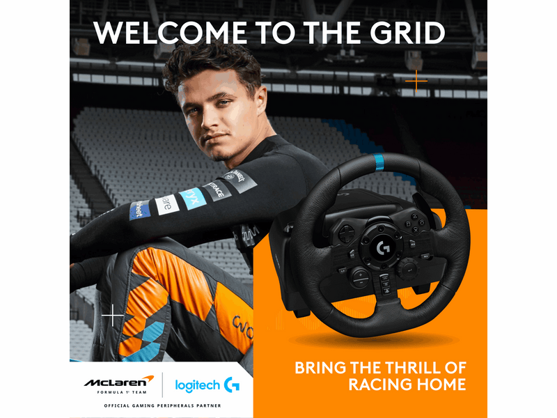 Logitech G923 TRUEFORCE Racing Wheel & Pedals - PS5/PS4 & PC - Wired Lenkrad & Pedale Set - Sony PlayStation 4