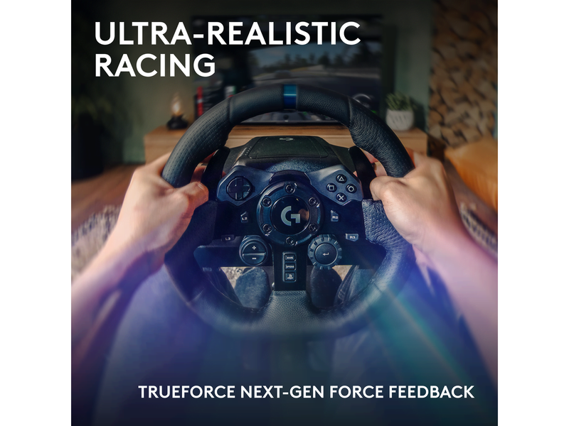 Logitech G923 TRUEFORCE Racing Wheel & Pedals - PS5/PS4 & PC - Wired Lenkrad & Pedale Set - Sony PlayStation 4