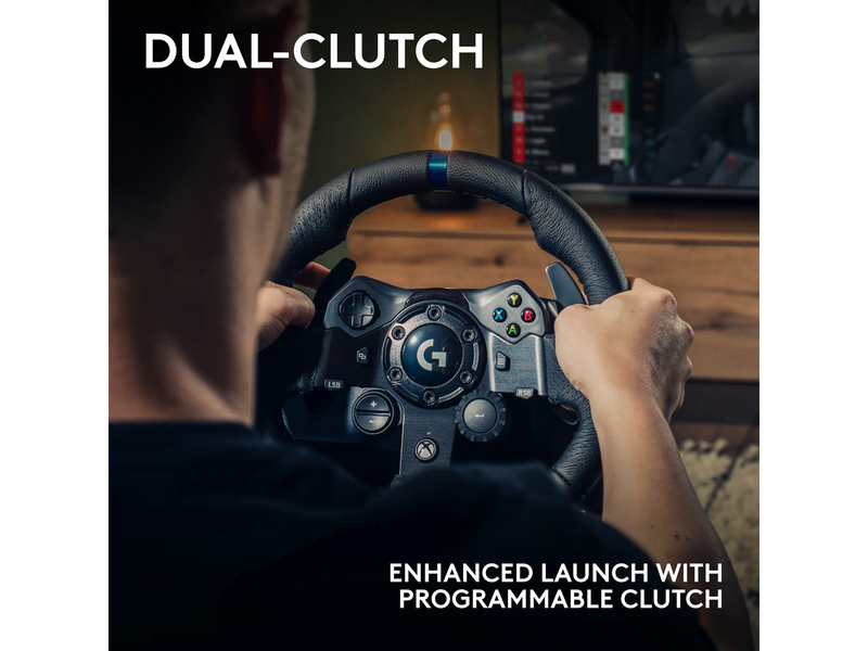 Logitech G923 TRUEFORCE Racing Wheel & Pedals - Xbox One | Series S&X & PC - Wired Lenkrad & Pedale Set - Microsoft Xbox One