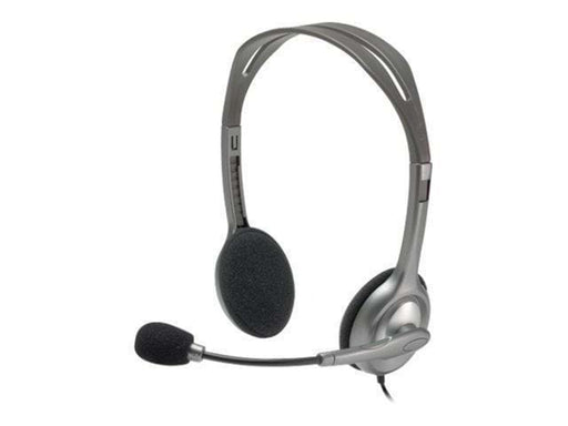 Logitech H110 Stereo Headset - Grey
