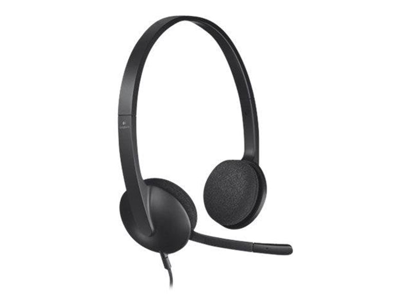 Logitech H340 USB Headset - Black