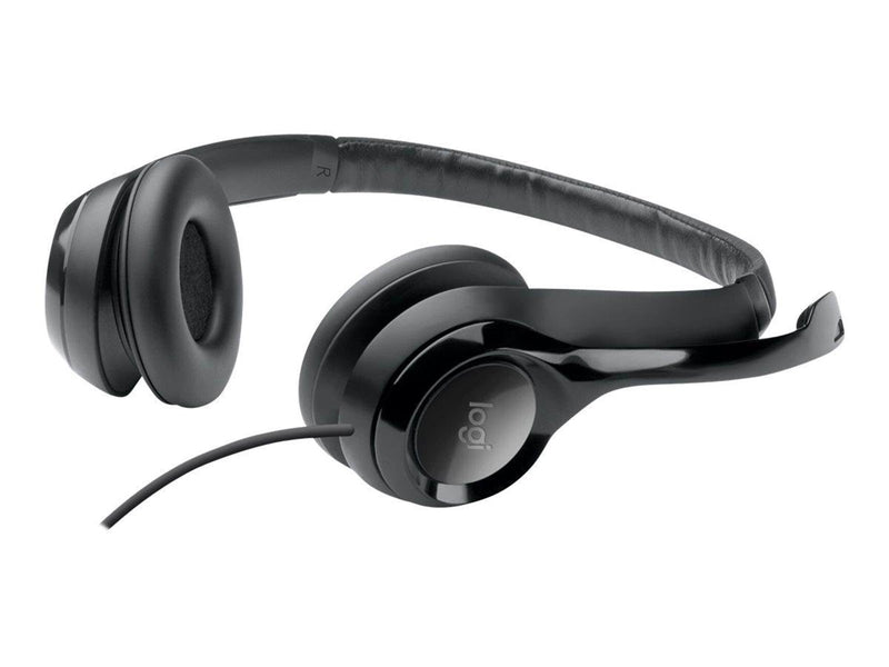 Logitech H390 USB Computer Headset - Black