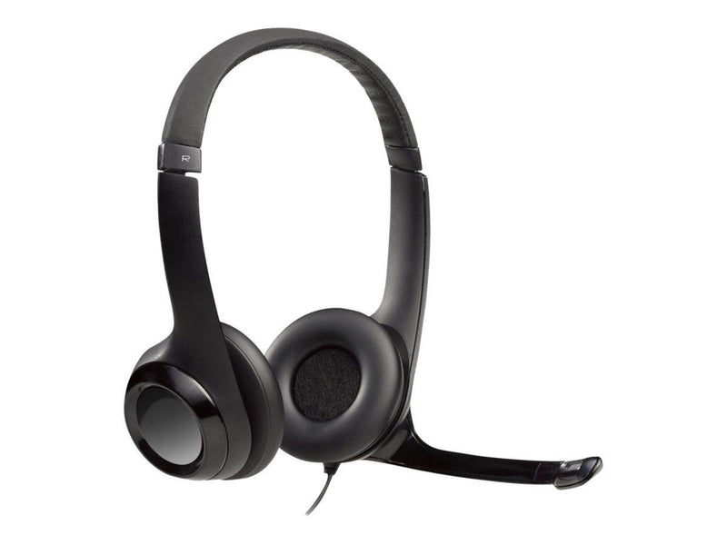 Logitech H390 USB Computer Headset - Black