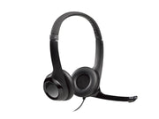 Logitech H390 USB Computer Headset - Black