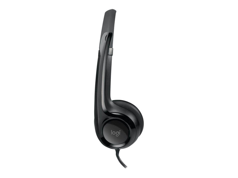 Logitech H390 USB Computer Headset - Black