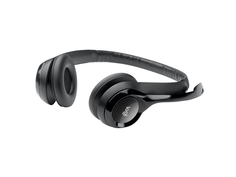 Logitech H390 USB Computer Headset - Black