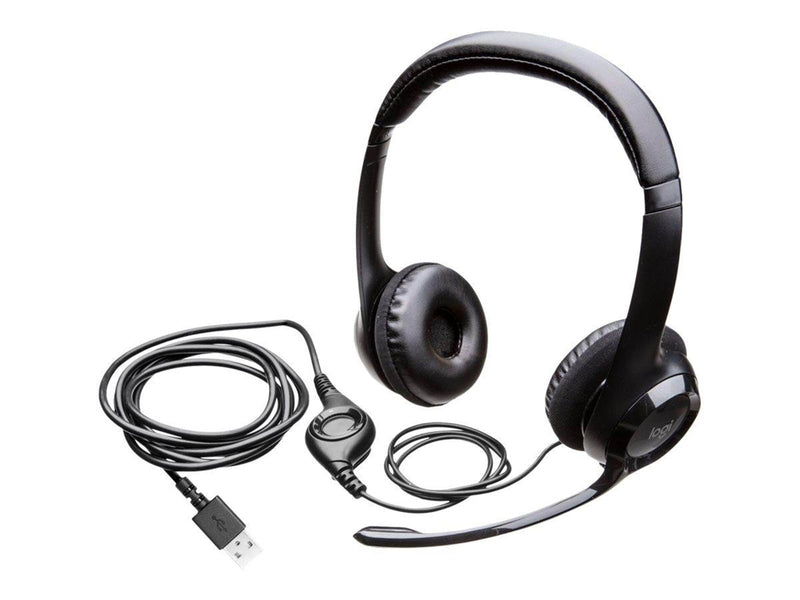 Logitech H390 USB Computer Headset - Rose