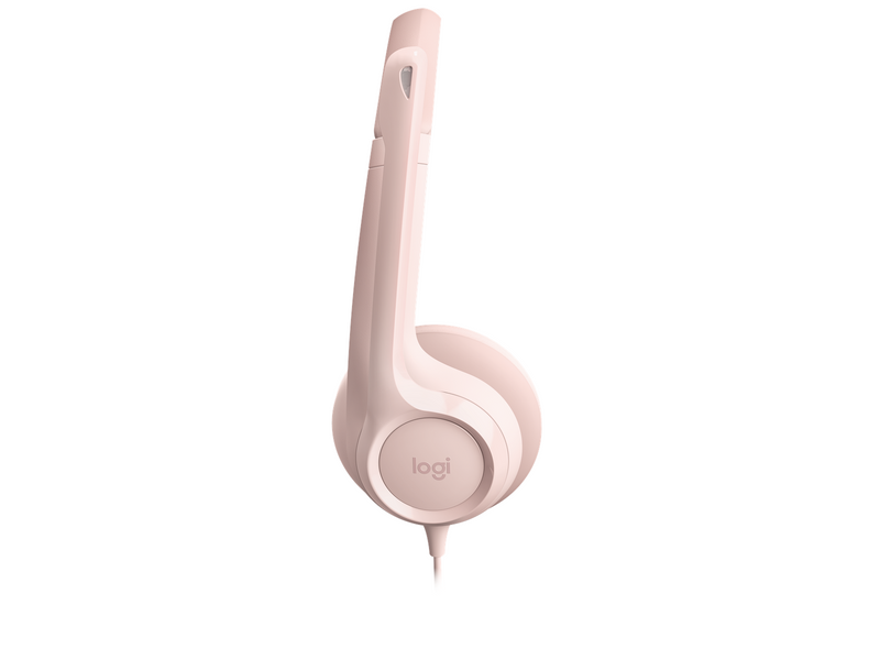Logitech H390 USB Computer Headset - Rose