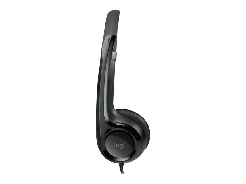 Logitech H390 USB Computer Headset - White
