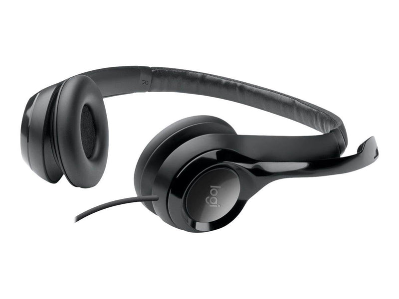 Logitech H390 USB Computer Headset - White